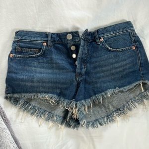 Free People We the Free Denim Shorts